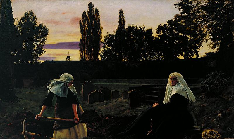 Sir John Everett Millais The Vale of Rest oil painting image